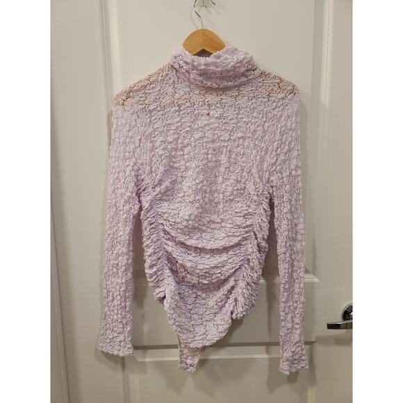 Free People Day & Night Lace Bodysuit In Orchid Ice - Picture 3 of 9